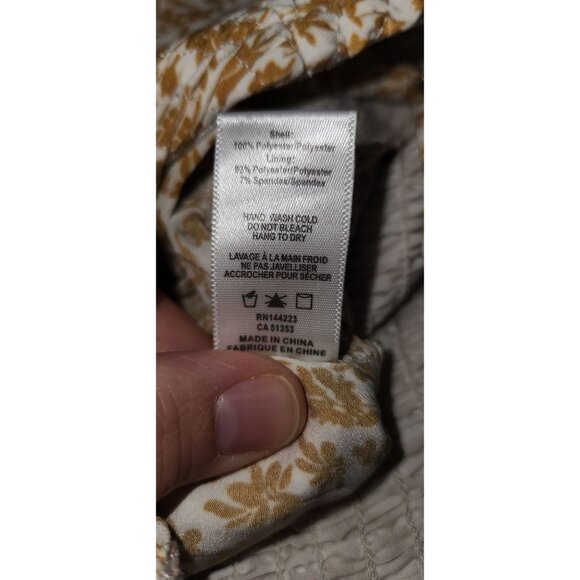 Bishop + Young Mustard Yellow Wide‎ Leg Jumpsuit- Size S - Picture 5 of 7